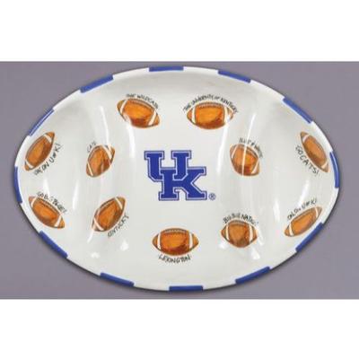 Kentucky Magnolia Lane Football Platter