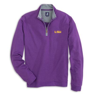 LSU Johnnie-O Men's Sully 1/4 Zip Pullover