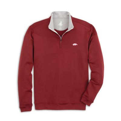 Arkansas Johnnie-O Men's Diaz 1/4 Zip Pullover
