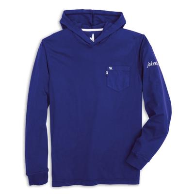 Kentucky Johnnie-O Men's Eller Long Sleeve Hooded Tee