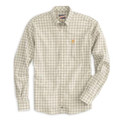 Tennessee Johnnie-O Men's Watts Long Sleeve Woven Button-Up