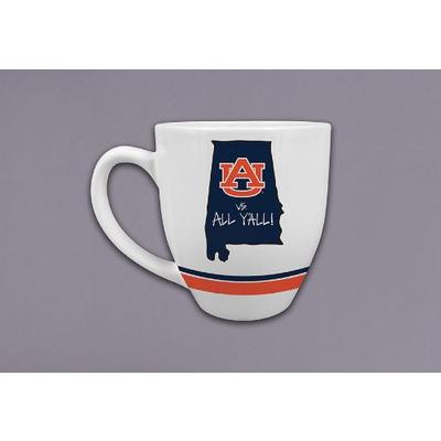 Auburn Magnolia Lane 16 oz. State Mug