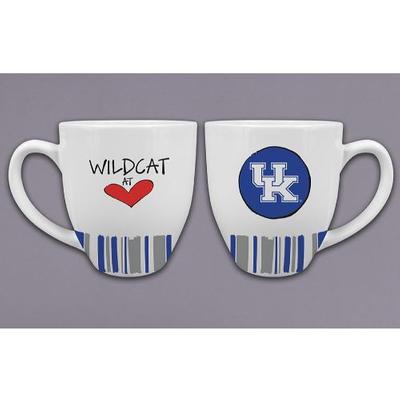 Kentucky Magnolia Lane 16 oz Heart Mug
