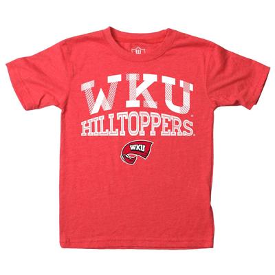 Western Kentucky Boy's Inline Arched Short Sleeve Tee