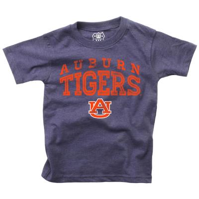Auburn Boy's Inline Arched Short Sleeve Tee