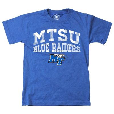MTSU Youth Inline Arched Short Sleeve Tee