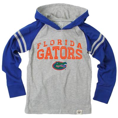 Florida Boy's Inline Arched Long Sleeve Hooded Raglan
