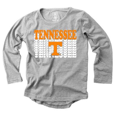 Tennessee Girl's Burnout Long Sleeve Tee