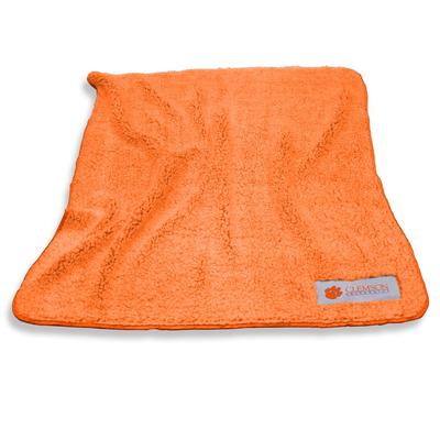 Clemson Frosty Fleece Blanket