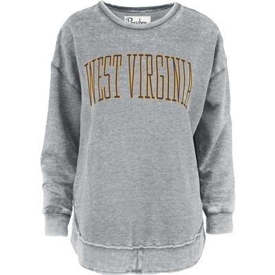 West Virginia Pressbox Bell Lap Vintage Wash Sweatshirt