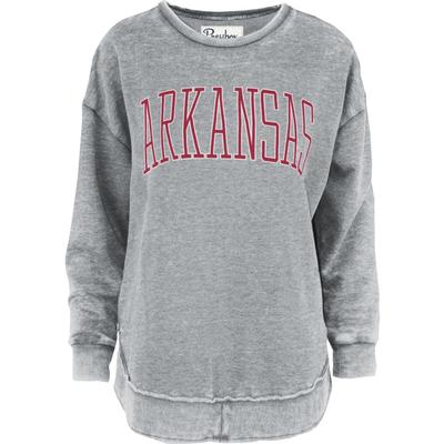Arkansas Pressbox Bell Lap Vintage Wash Sweatshirt