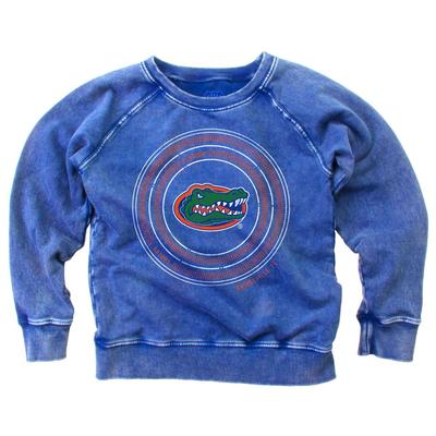 Florida Girl's Faded Fleece Crew