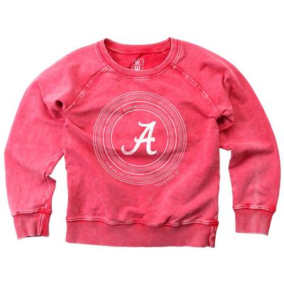 Alabama Youth Faded Fleece Crew