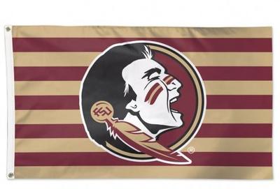 Florida State Striped 3' x 5' Flag