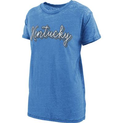 Kentucky Women's Pressbox Go Girl Vintage Wash Short Sleeve Tee
