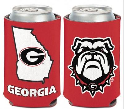 Georgia Dawg/State 12 oz. Can Cooler