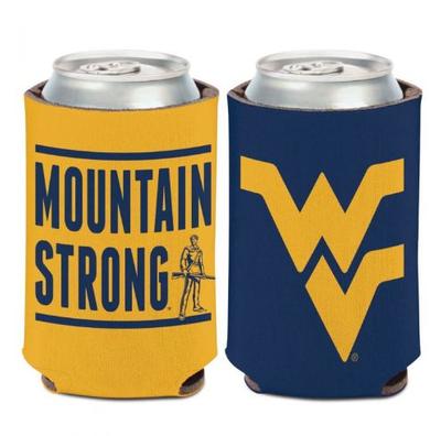 West Virginia Mountain Strong 12 oz. Can Cooler