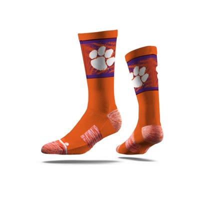 Clemson Strideline Classic Crew Socks