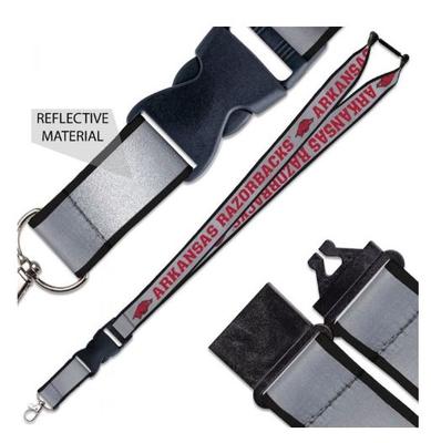 Arkansas Reflective Lanyard