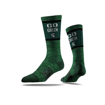 Michigan State Strideline Classic Crew Socks