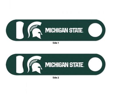 Michigan State 2 Sided Metal Bottle Opener