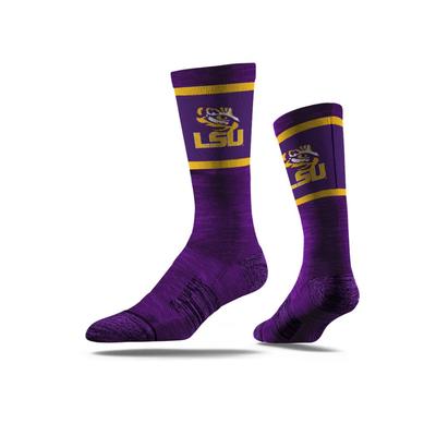 LSU Strideline Classic Crew Socks
