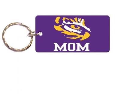 LSU Mom Key Chain