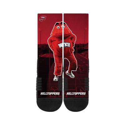 Western Kentucky Strideline Big Red Sublimated Crew Socks