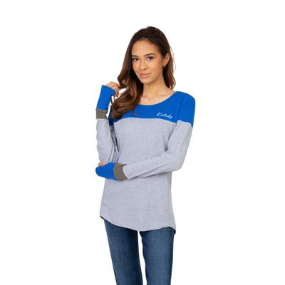 Kentucky University Girls Women's Color Block Long Sleeve Top