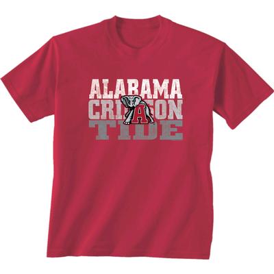 Alabama Crimson Tide Elephant Short Sleeve Tee