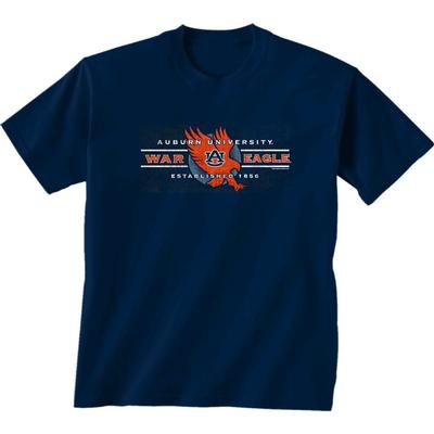 Auburn War Cry with Logo Short Sleeve Tee