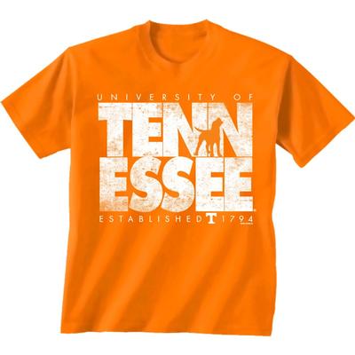 Tennessee University Established Date Short Sleeve Tee