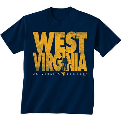 West Virginia University Established Date Short Sleeve Tee