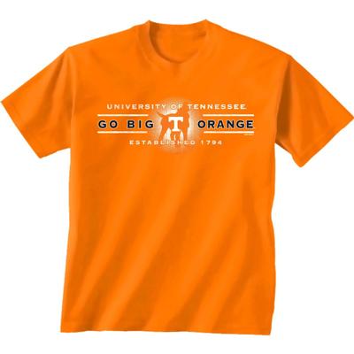 Tennessee War Cry with Logo Short Sleeve Tee
