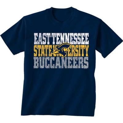 ETSU Buccaneer Logo Short Sleeve Tee