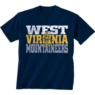 West Virginia Mountaineer Logo Short Sleeve Tee