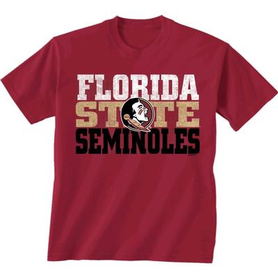 Florida State Seminole Logo Short Sleeve Tee