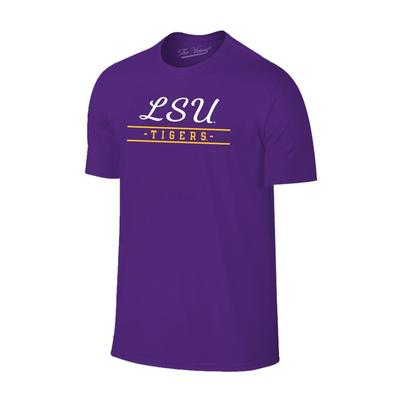 LSU Women's Double Bar Script Tee