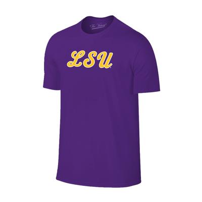 LSU Women's Basic Script Tee