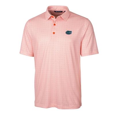 Florida Cutter & Buck Pike Double Dot Print Polo