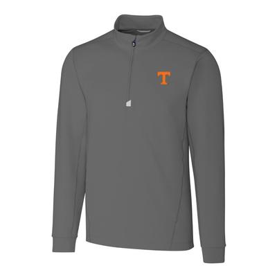 Tennessee Cutter & Buck Men's Traverse 1/2 Zip Pullover