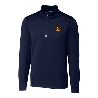 ETSU Cutter & Buck Men's Traverse 1/2 Zip Pullover