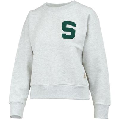 Michigan State Pressbox Women's Madi Homecoming Fleece Sweatshirt