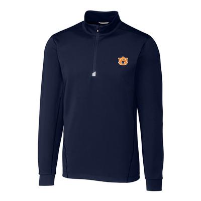 Auburn Cutter & Buck Men's Traverse 1/2 Zip Pullover