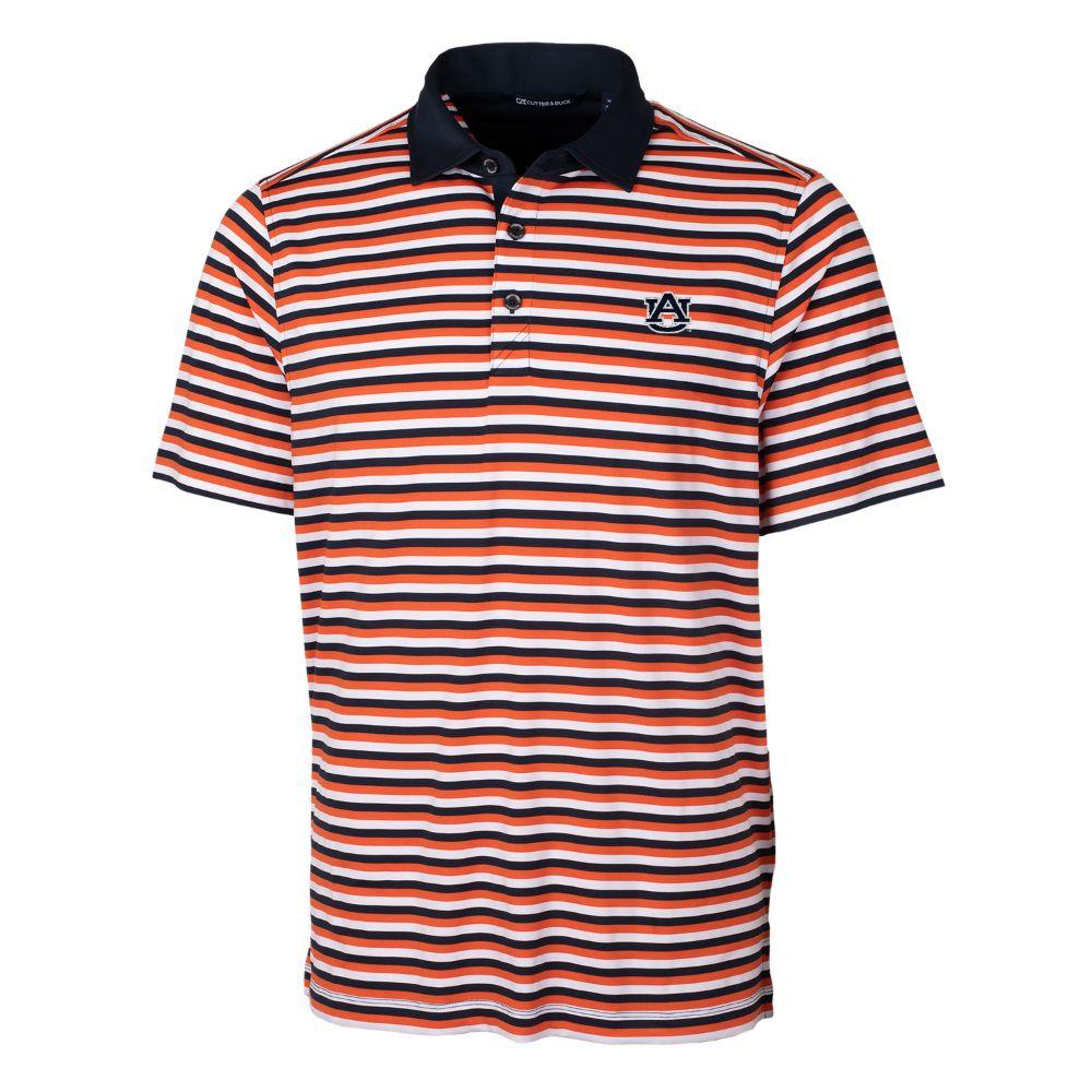 AUB | Auburn Cutter & Buck Men's Forge Multi Stripe Polo | Alumni Hall