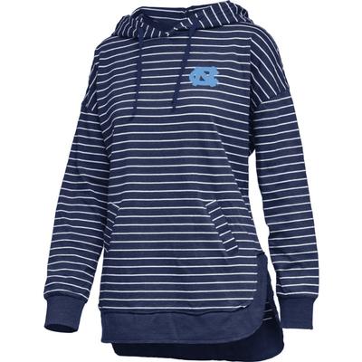 UNC Pressbox Women's Cara Striped Hoodie