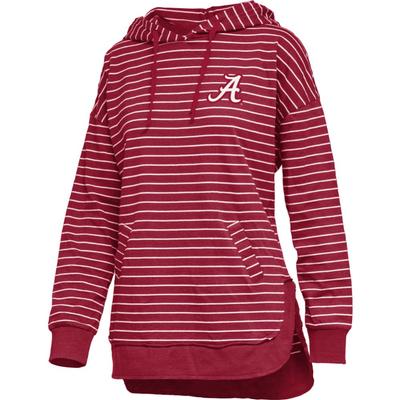 Alabama Pressbox Women's Cara Striped Hoodie