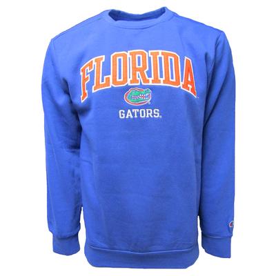 Florida Champion Applique Crew Fleece Sweat Shirt
