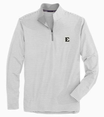 ETSU Men's Tonal Stripe Performance 1/4 Zip Pullover