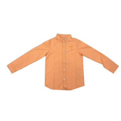 Tennessee Youth Gingham Long Sleeve Woven Button Down